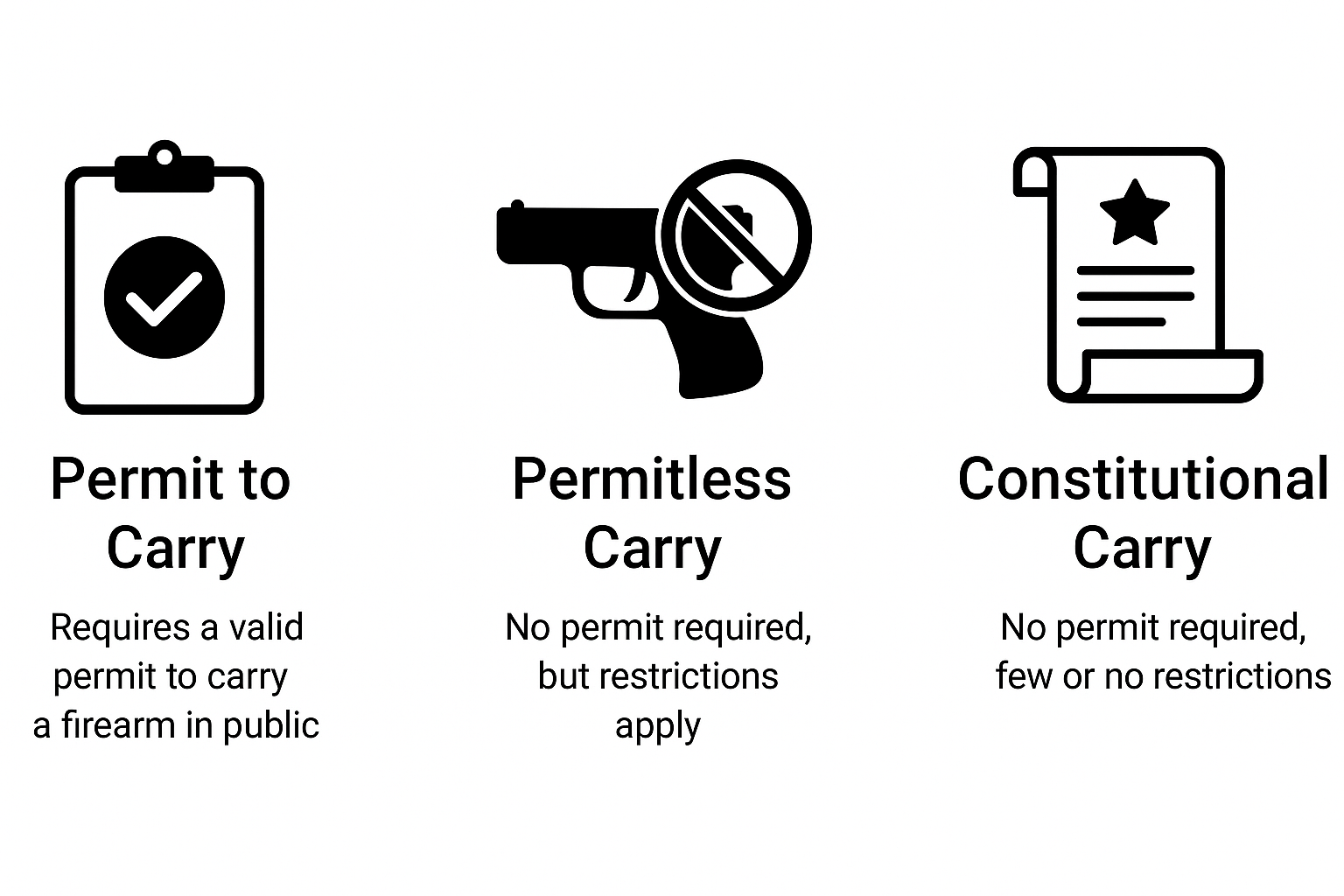 Permit Types Comparison